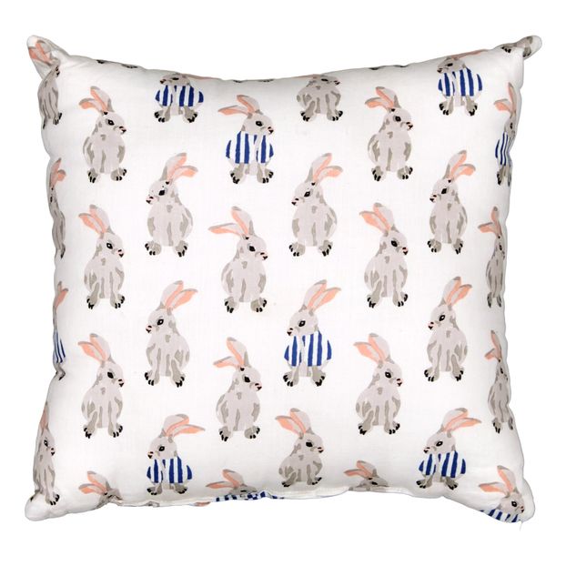 Rabbit printed cushion-product