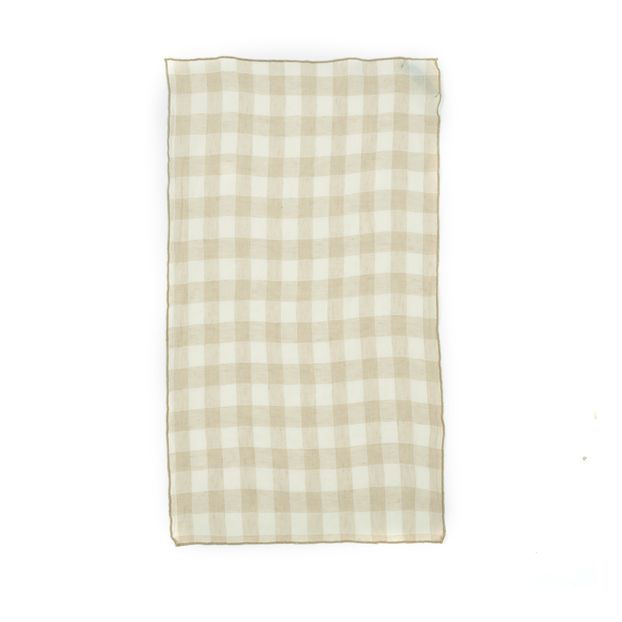 Bourdon tea towel in vintage canvas-product