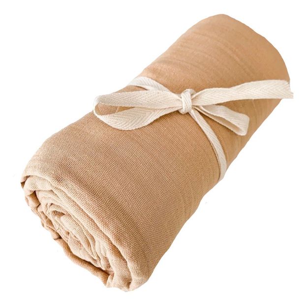 Blanket in organic cotton muslin-product