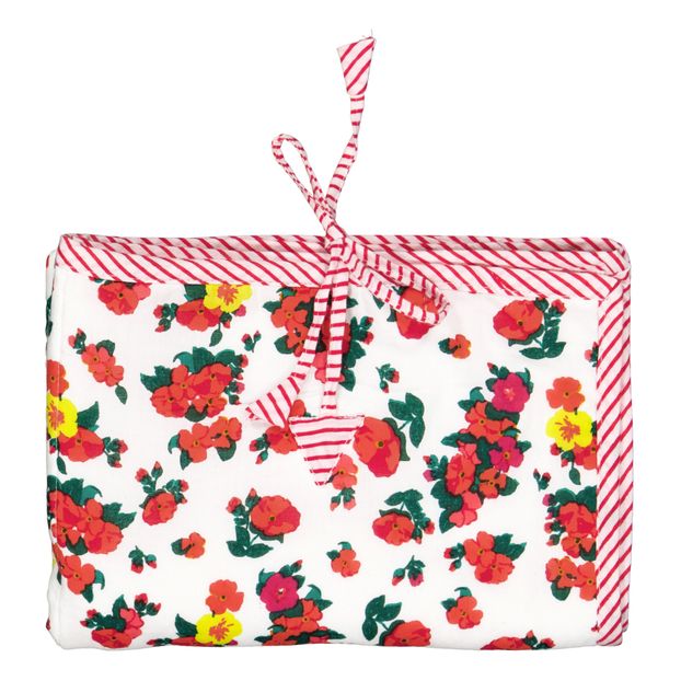 Alice Flowers printed travel changing mat-product