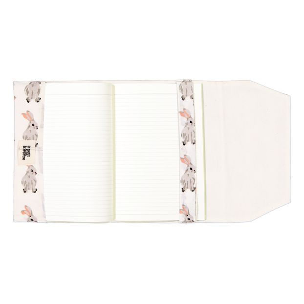 Book cover in printed cotton-product