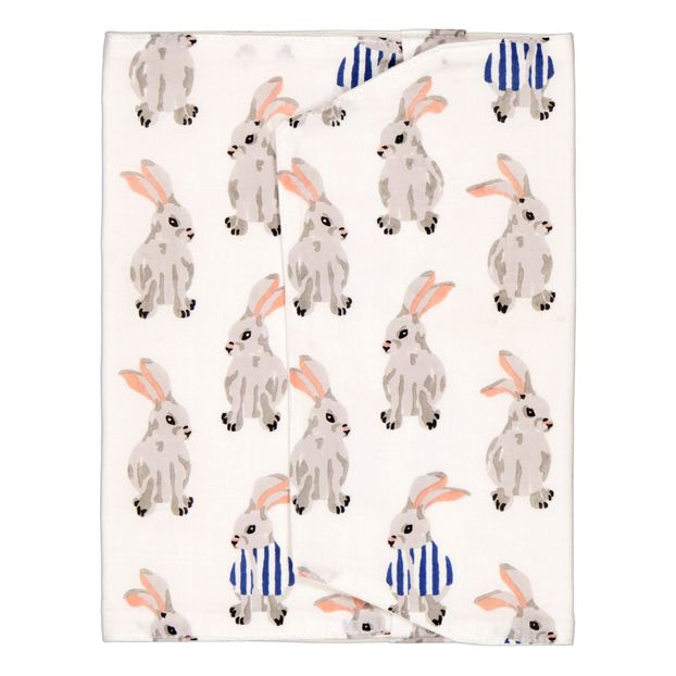 Book cover in printed cotton-product