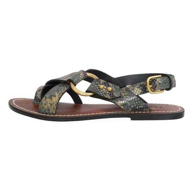 Sandalias Piel tipo pitón Florence-product
