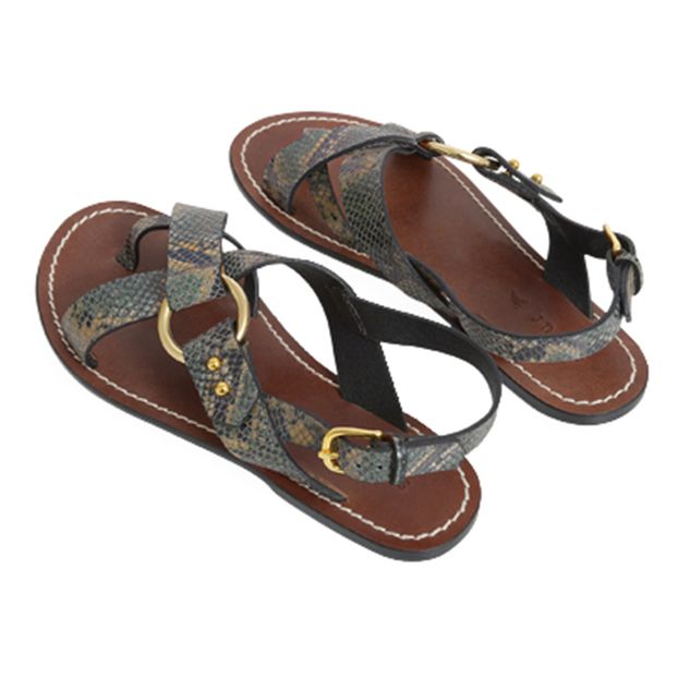 Sandalias Piel tipo pitón Florence-product
