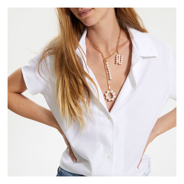 Pendentif Perles Lettre N-product