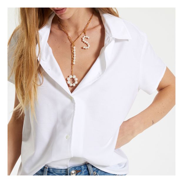 Colgante Perlas Letra S-product