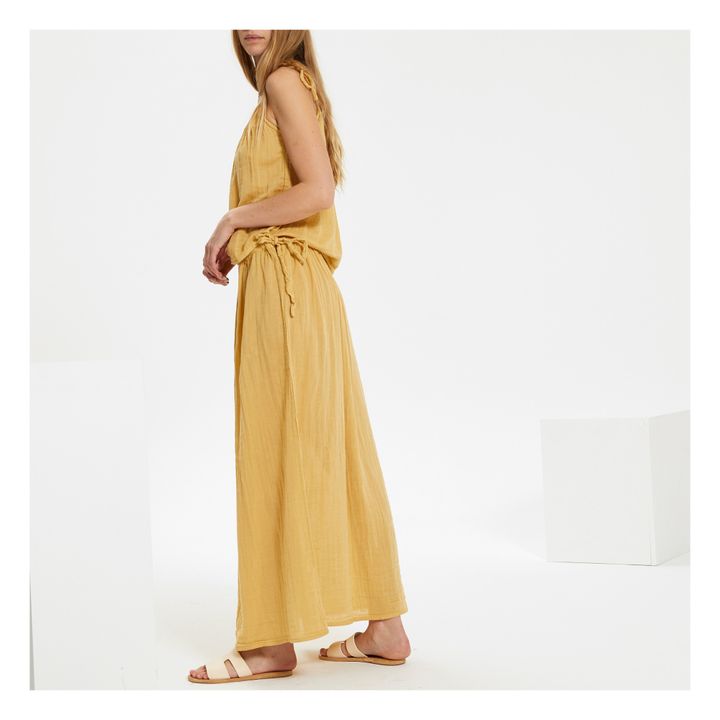 Falda Larga Ava- Colección Mujer | Mellow Yellow S048- Imagen del producto n°3