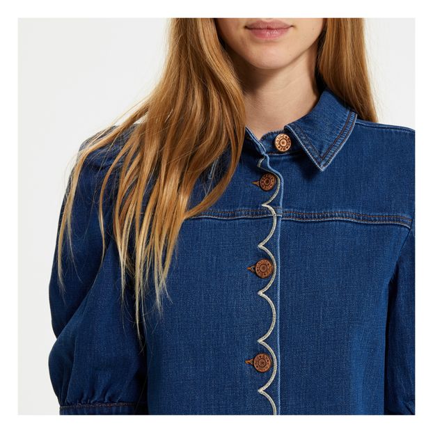 Chemise Denim Manches 3/4-product