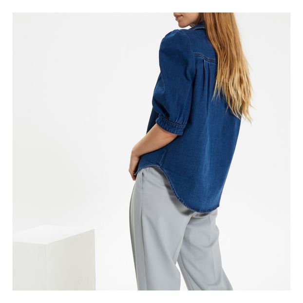 Chemise Denim Manches 3/4-product