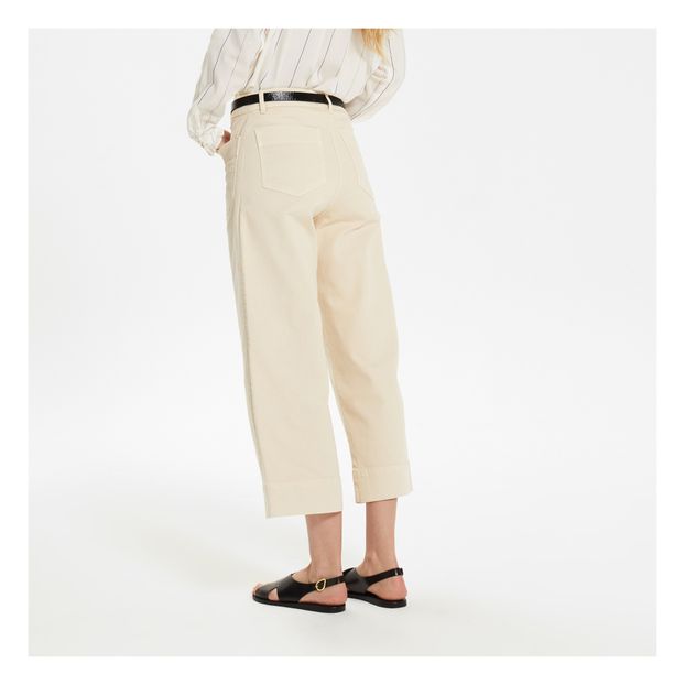 Seakey Cropped Flare Jeans-product