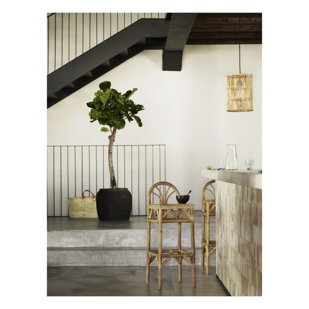 Tabouret de bar en rotin-product