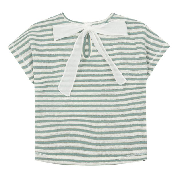 Striped Lurex T-shirt-product