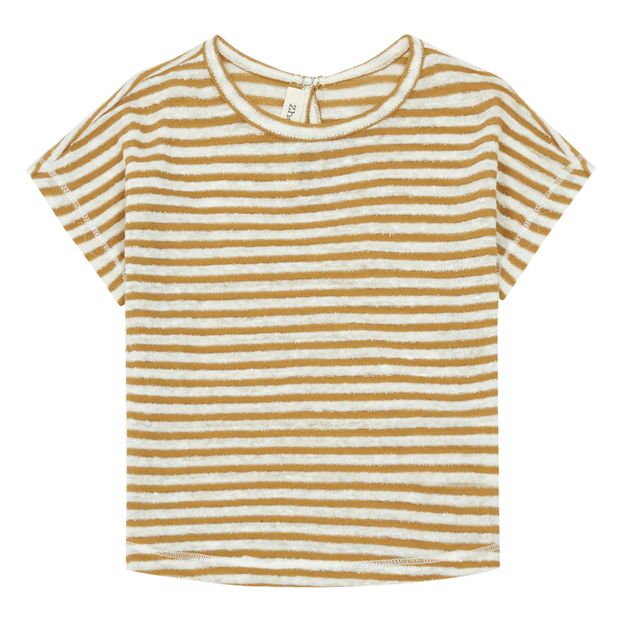 Striped Lurex T-shirt-product