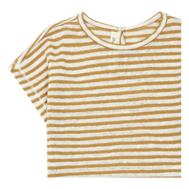 Striped Lurex T-shirt-product