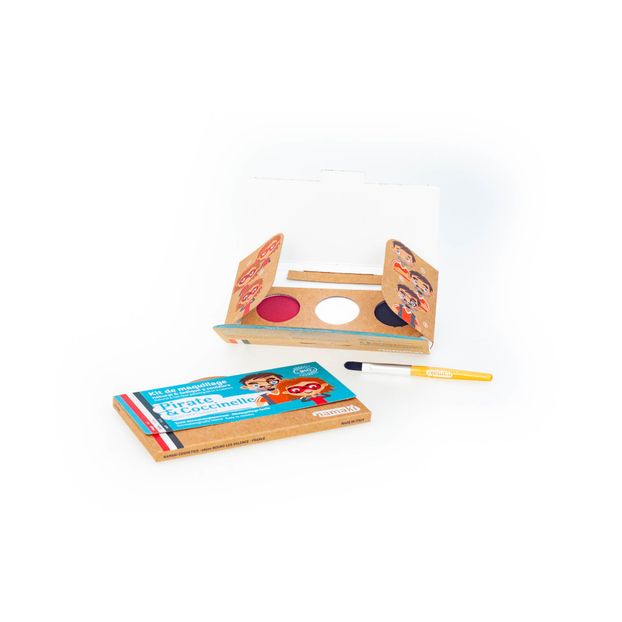Kit pittura viso bio Pirata & Coccinella -product