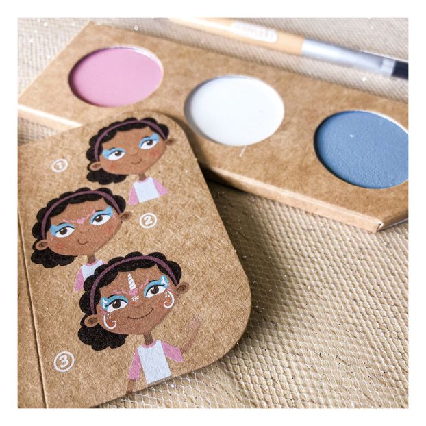 Kit pittura viso bio Principessa & Unicorno -product
