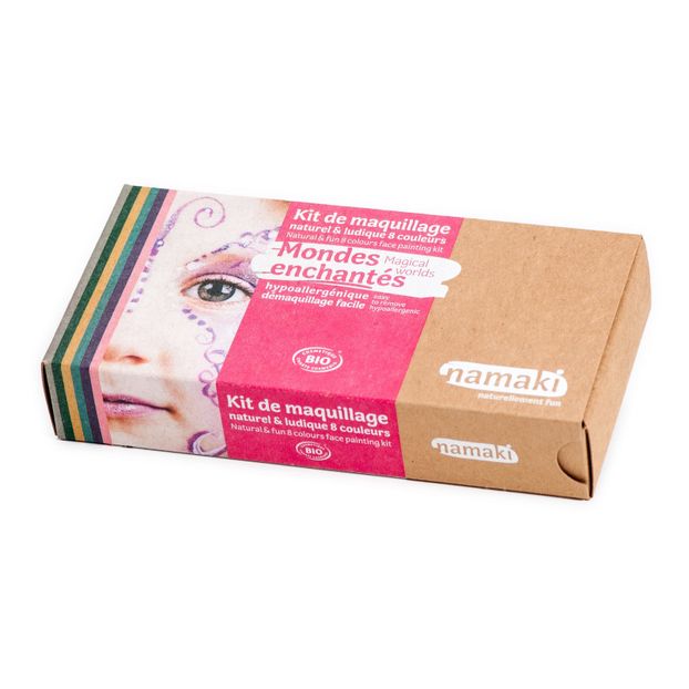 Kit pittura viso bio Mondi incantati -product