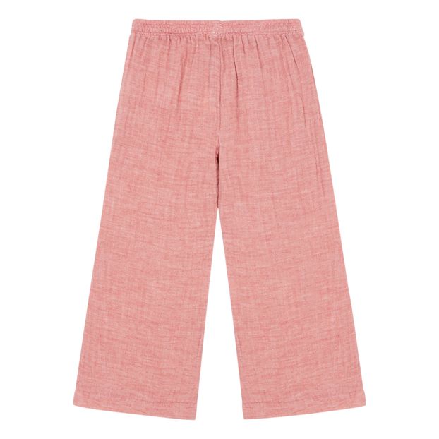 Cotton gauze trousers-product