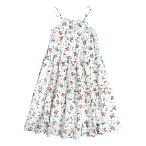 Floral Cotton and Linen Maxi Dress-product