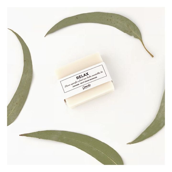 Jabón Relax con aceites esenciales de lavandín - 100 g- Imagen del producto n°1