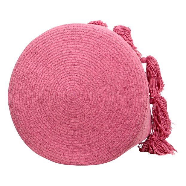 Storage Basket with Pompoms-product