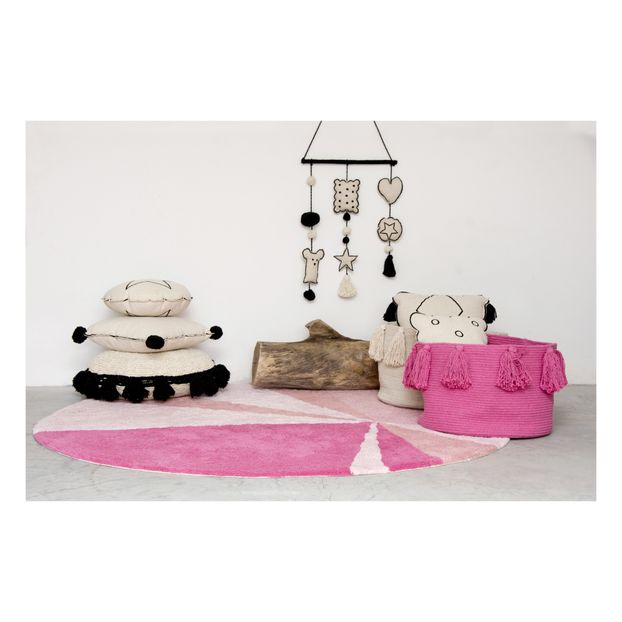 Storage Basket with Pompoms-product