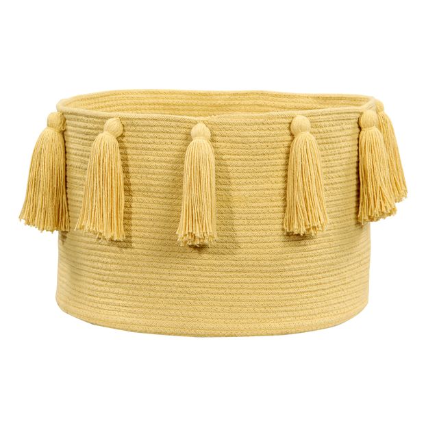 Storage Basket with Pompoms-product