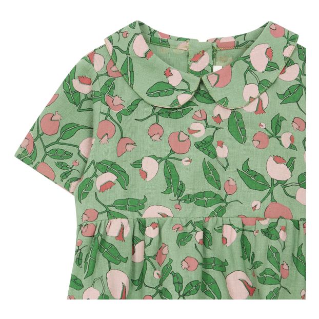 Barboteuse Lin Fleurs-product