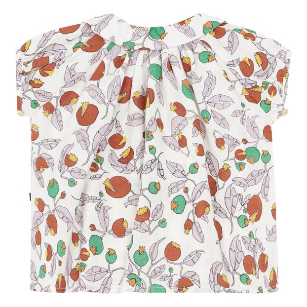 Floral linen blouse-product