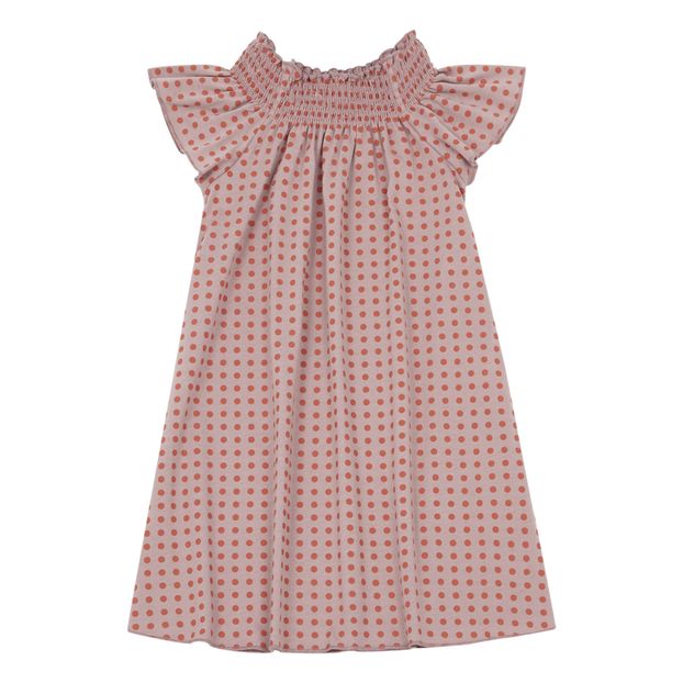 Polkadot organic pima cotton dress-product