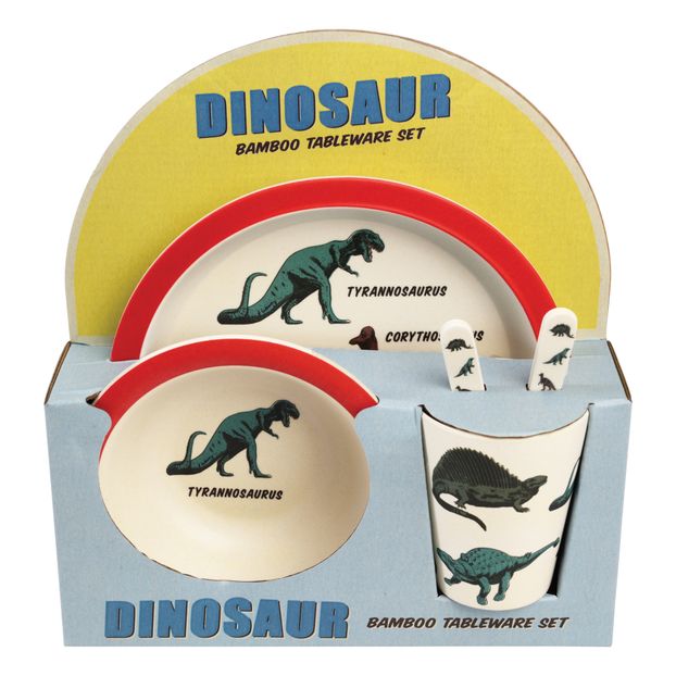 Prehistoric Bamboo Tableware - Set of 5-product