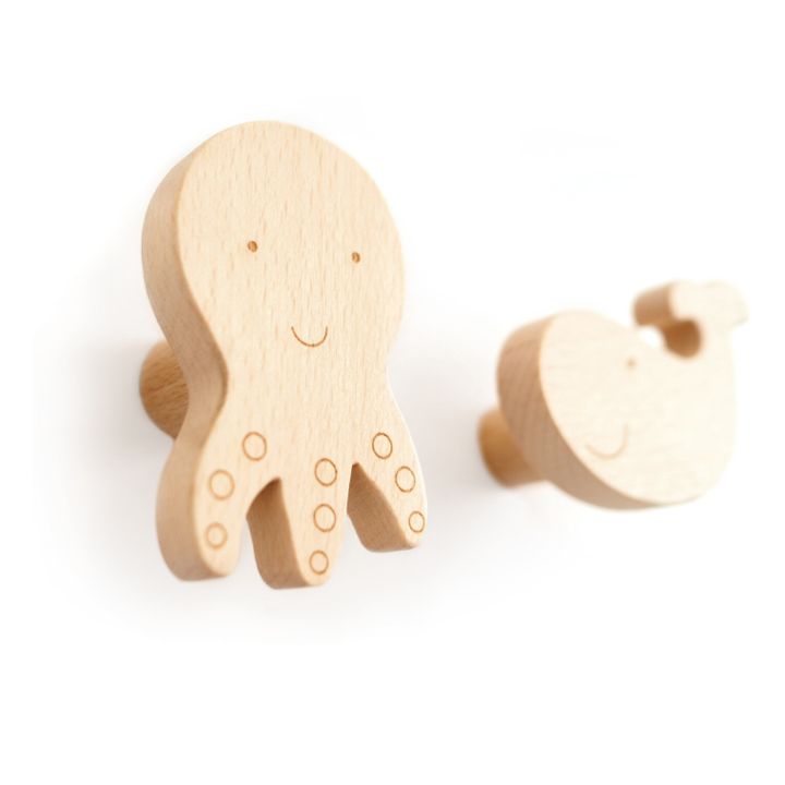 Patères Marin en bois - Set de 2- Image produit n°2