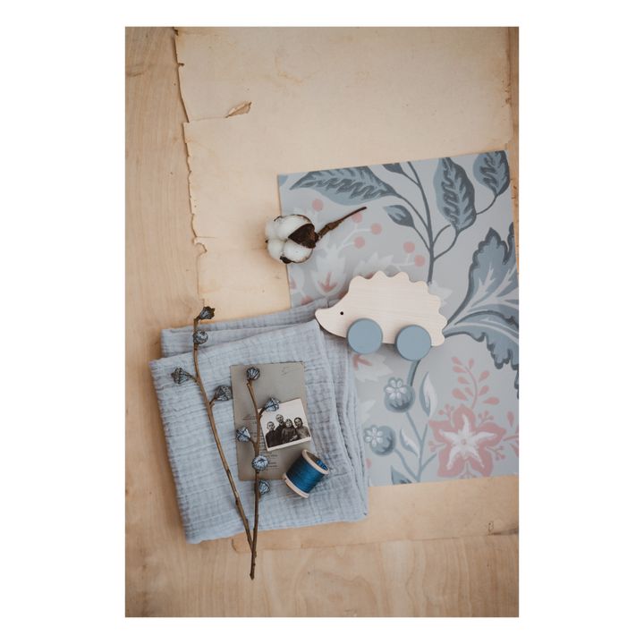 Riccio trainabile in legno | Grigio- Immagine del prodotto n°3