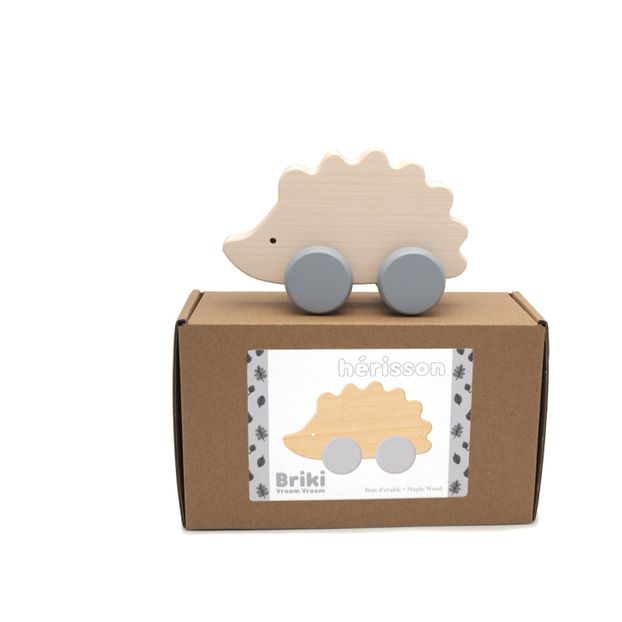 Wooden Hedgehog Push Toy-product