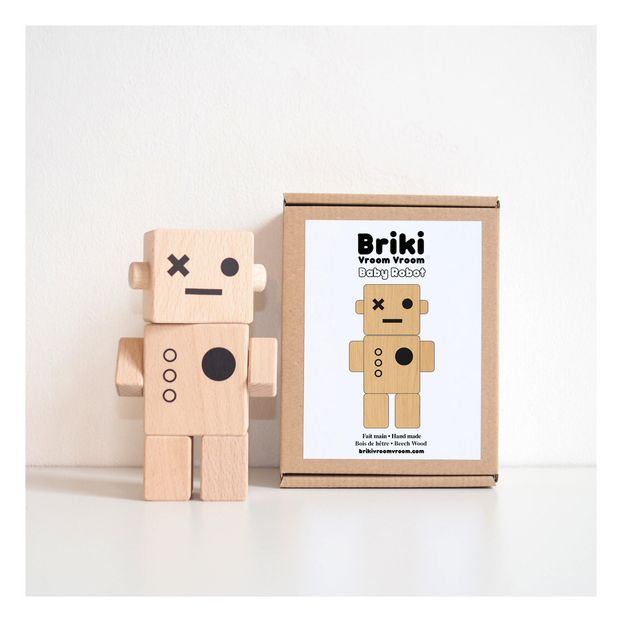 Decorative Wooden Robot-product