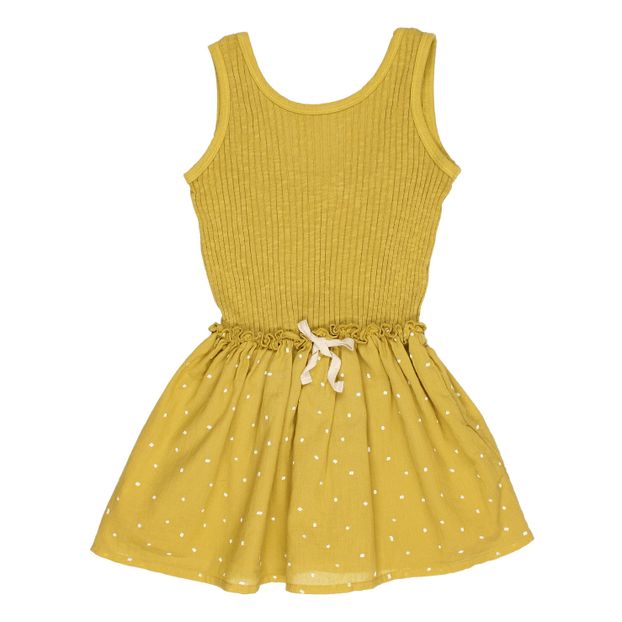 Sara Organic Cotton Two-Material Dress-product