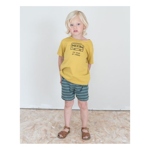 Short de Bain Coton Bio Rayé Hansel-product