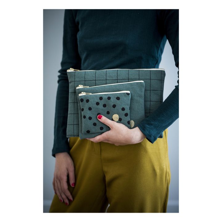 Pochette Polka | Sauge- Image produit n°1