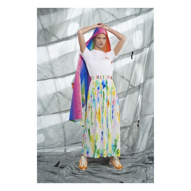 T-shirt Rainbow Patch Inez Coton Bio-product