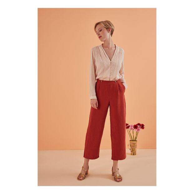 Pantalon Stamou Lin-product