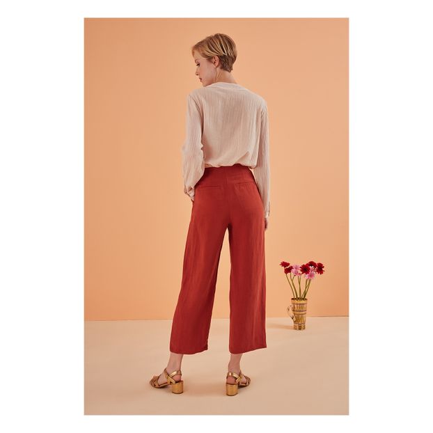 Pantalon Stamou Lin-product
