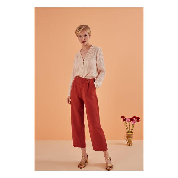 Pantalon Stamou Lin-product