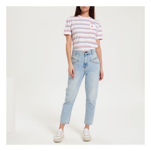 T-shirt Rainbowie Patch Rayé-product