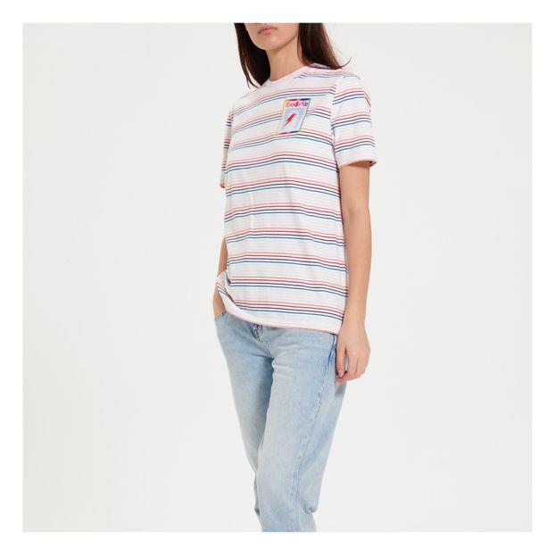 Camiseta Rainbowie Parche Rayas-product