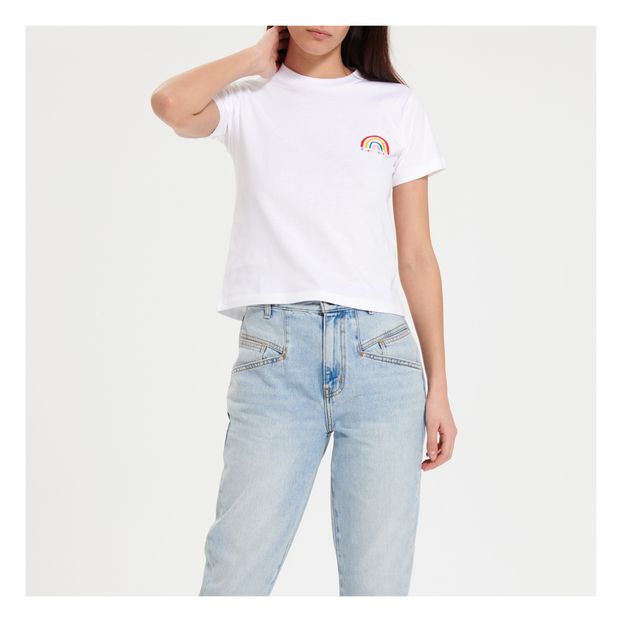 T-shirt Rainbow Patch Inez Coton Bio-product