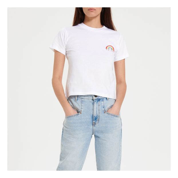 T-shirt Rainbow Patch Inez Coton Bio-product