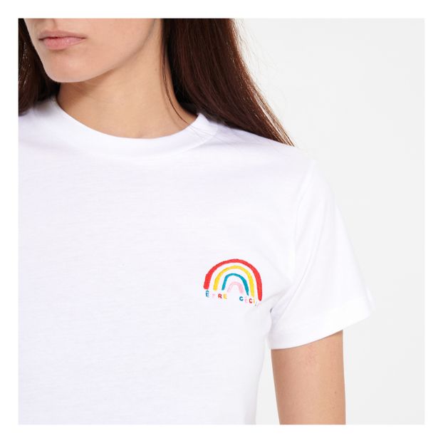 T-shirt Rainbow Patch Inez Coton Bio-product