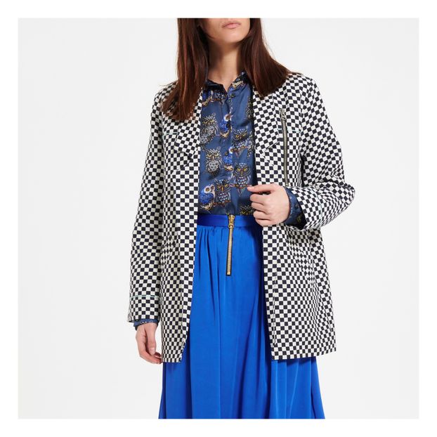 Manteau Tichy Jacquard Damier-product