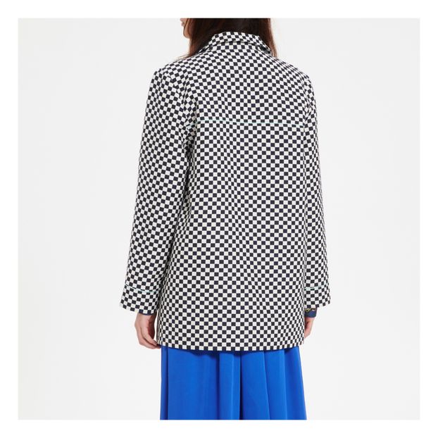 Manteau Tichy Jacquard Damier-product