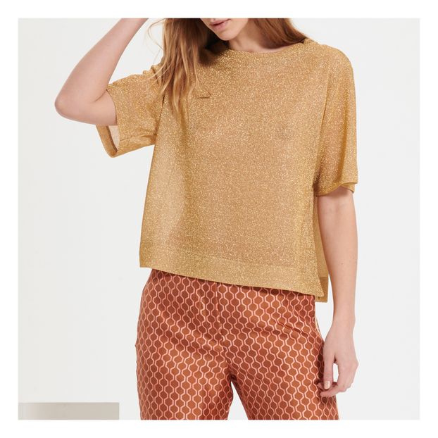 T-shirt Lurex Malva-product
